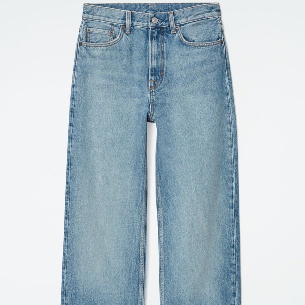 COS Column Jeans Light Blue Wash LIKE NEW! - Picture 6 of 16